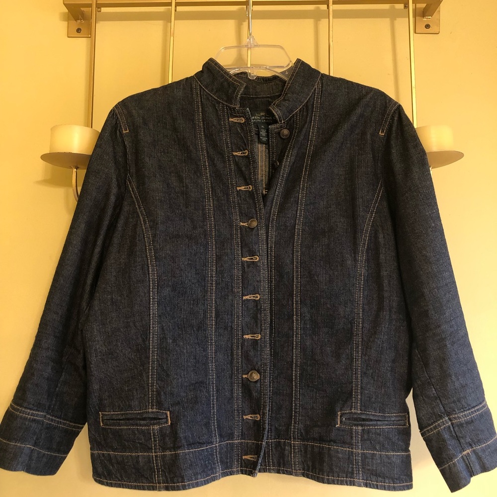 Dark denim Ralph Lauren jacket